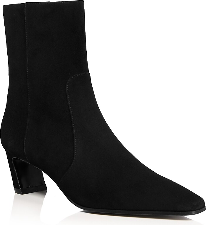 Stuart Weitzman Women's Stassi Zip Booties