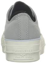 Thumbnail for your product : Converse Low Platform Trainers Dolphin Porpoise Egret Exclusive