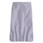 Thumbnail for your product : J.Crew Petite seersucker pencil skirt