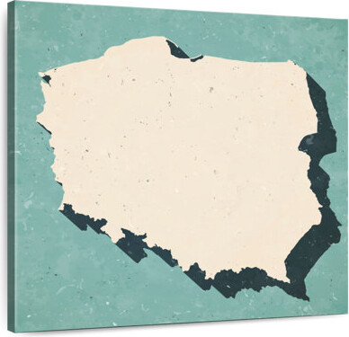 Breakwater Bay Vintage Style Poland Map