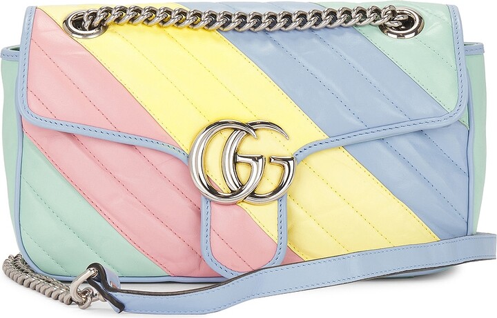 Gucci GG Marmont Shoulder Bag in Mint ShopStyle