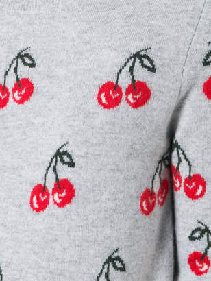 Chinti & Parker cherry print sweater