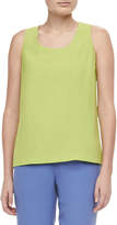Thumbnail for your product : Go Silk Contrast Silk Tank