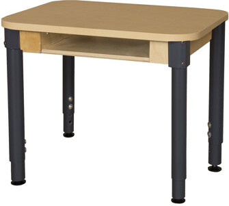 Wood Designs Student Desk with Adjustable Legs 18\