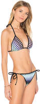 Thumbnail for your product : Shoshanna Mirage Print Triangle Top