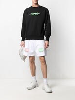 Thumbnail for your product : OMC Binary Logo Track Shorts