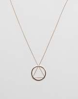 Thumbnail for your product : Cheap Monday Triangle Circle Necklace