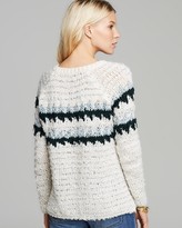 Thumbnail for your product : Free People Pullover - Fuzzy Fair Isle