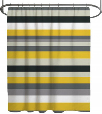 East Urban Home Rasen Striped Single Shower Curtain