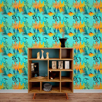 Winston Porter Dayzha Forest 8.5' L x 24\