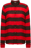 Thumbnail for your product : American Vintage Striped Twill Shirt