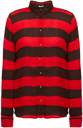 American Vintage Striped Twill Shirt