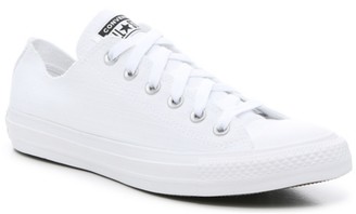 ladies white low top converse