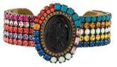 Thumbnail for your product : Dannijo Intaglio Multicolor Crystal Cuff