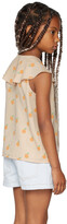Thumbnail for your product : TINYCOTTONS Kids Beige Oranges Tank Top