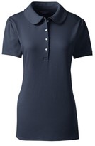 Thumbnail for your product : Lands' End School Uniform Girls Short Sleeve Peter Pan Collar Polo Shirt