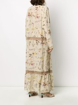 Thumbnail for your product : Societe Anonyme Floral-Print Silk Dress