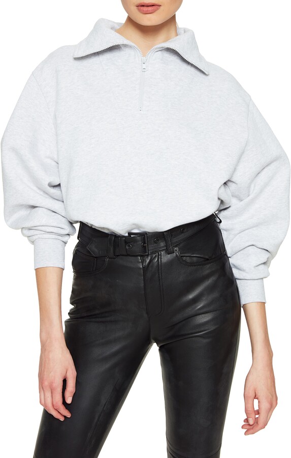 Anine Bing Jalen Half Zip Pullover - ShopStyle Sweaters