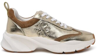 tory burch sneakers silver