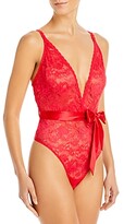 Thumbnail for your product : Cosabella Never Say Never Plunging Teddy Bodysuit