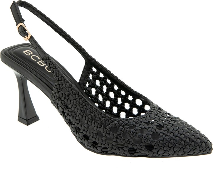 BCBGMAXAZRIA Women's Issa Woven Pump