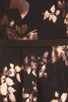 Thumbnail for your product : Little Mistress Fifi Gold Foil Prom Dress