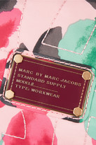 Thumbnail for your product : Marc by Marc Jacobs Printed satin-twill cosmetics case