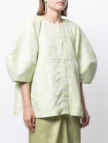 Thumbnail for your product : Henrik Vibskov Cloud Nr.9 cloud-print blouse
