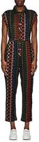 Thumbnail for your product : Ace&Jig Women's Heights Geometric-Pattern Cotton Jumpsuit