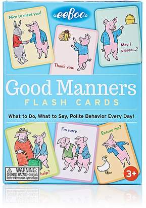 eeBoo Good Manners Flash Cards