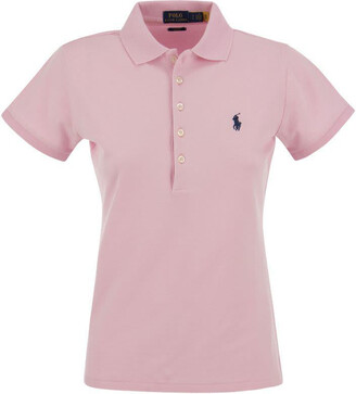 Womens Pink Ralph Lauren Polo Shirt | ShopStyle