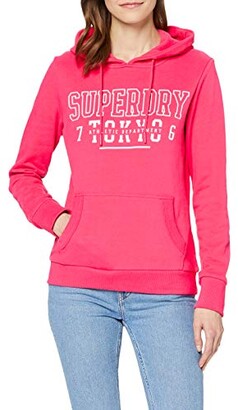 Superdry Women's Track & Field Overhead Jumper - ShopStyle Activewear
