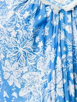 Thumbnail for your product : Poupette St Barth floral print ruffled dress