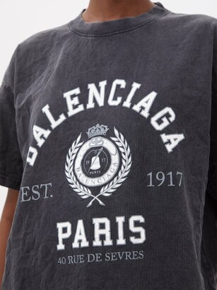 Balenciaga Paris-logo Black - ShopStyle