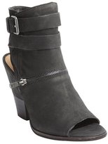 Thumbnail for your product : Dolce Vita black leather zip and anklestrap 'Nayla' heel booties
