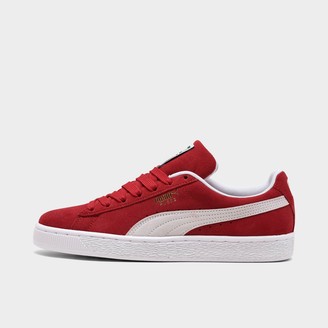 red puma sneakers men