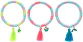 Thumbnail for your product : Frogsac Tassel and Charms Sequin Beaded Summer Bohemian Stretch Bracelets for Women and Girls - Set of 3