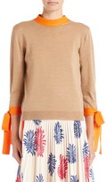 Thumbnail for your product : MSGM Women's Tie Detail Knit Wool Top