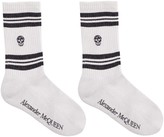 Thumbnail for your product : Alexander McQueen Logo Lurex Socks