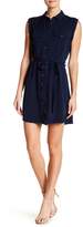 Thumbnail for your product : Cotton On & Co. Tilly Sleeveless Snap Button Shirt Dress