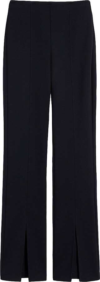 Max Mara Women's Gabardine and Jersey Trousers - Ultramarine - Size XS