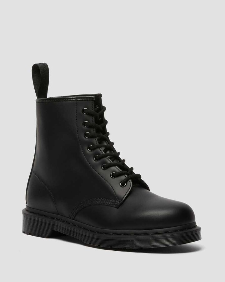 Dr. Martens 1460 Mono Smooth Leather Lace Up Boots