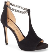 Thumbnail for your product : Jessica Simpson Rexa Chain T-Strap High Heel