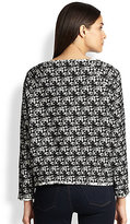 Thumbnail for your product : Alice + Olivia Search Results, Mayer Raglan Tweed Pullover