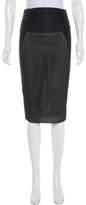 Thumbnail for your product : Antonio Berardi Patterned Knee-Length Skirt
