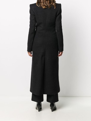 Ssheena Long Wool-Blend Coat