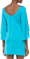 Thumbnail for your product : Milly Butterfly-Sleeve Shift Dress