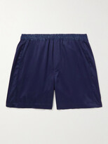 Thumbnail for your product : CDLP Home Satin-Trimmed Lyocell-Twill Pyjama Shorts