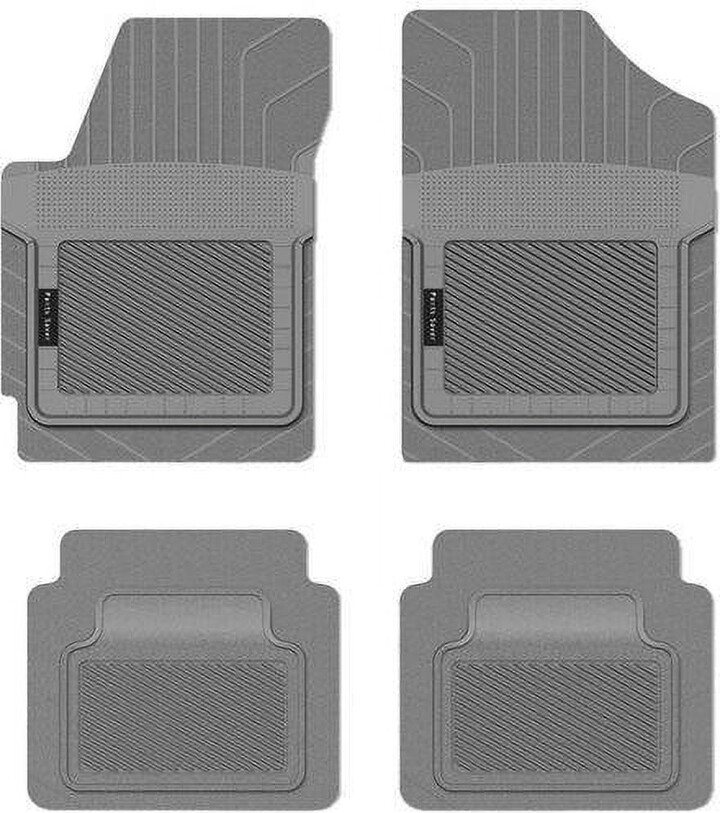 Pants Saver PantsSaver Custom Fit Car Floor Mats for BMW Z4 2017, 4 pc, All Weather Protection for vehicles, Heavy Duty WeatherResistant Plastic,Gray