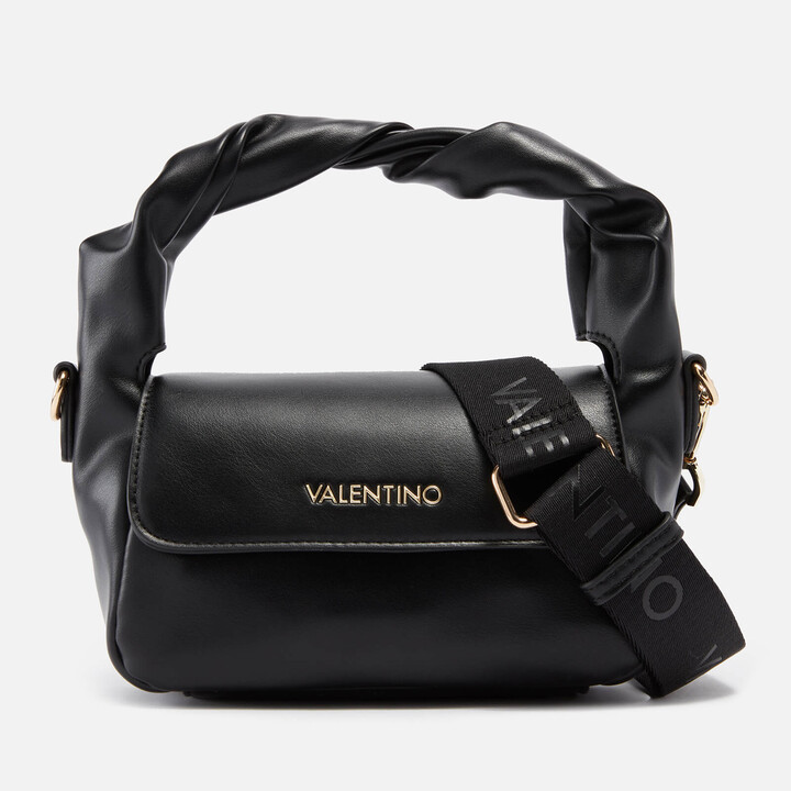 Valentino Bags Valentino Lemonade Logo-Appliquéd Faux Leather Satchel ...